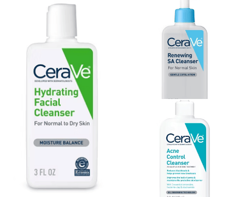 CeraVe skincare✨ cover photo collage