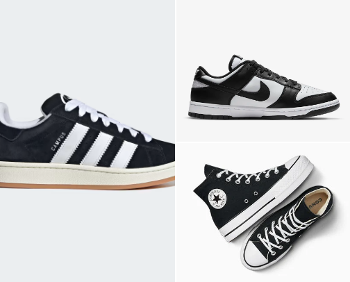next level sneakers cover photo collage