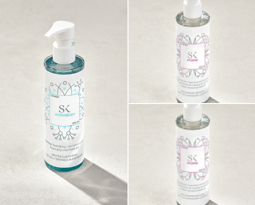 Daily skincare routine  cover photo collage