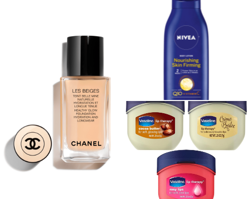 My favorite beauty recs cover photo collage