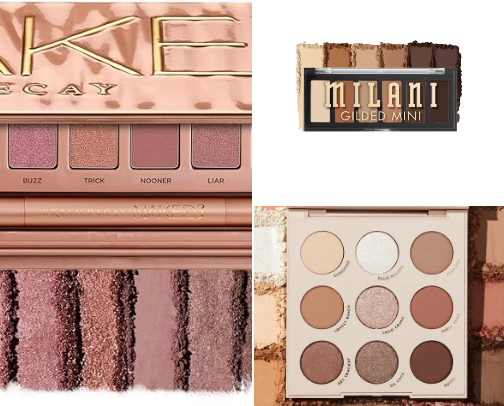 Fave eyeshadow pallets (high & low end 🩷) cover photo collage