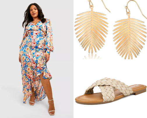 Curvy & Cute: Style Finds Under Budget cover photo collage