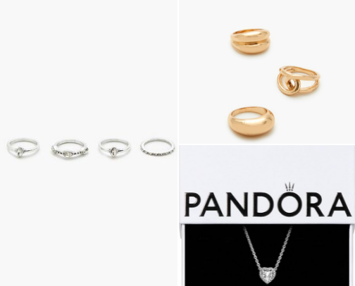 Jewelry ✨ cover photo collage