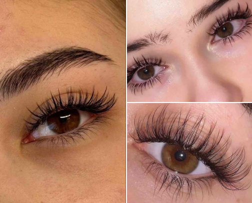 Make your lashes long!! cover photo collage