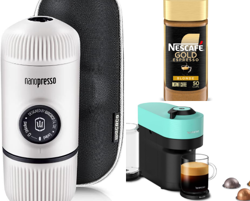 Budget Friendly Coffee Items cover photo collage