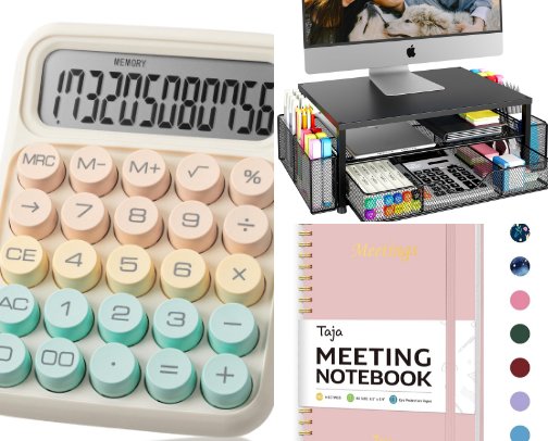 Office/ At home office things I use cover photo collage