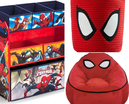 How To Decorate An Epic Spider-Man Play Room cover photo collage
