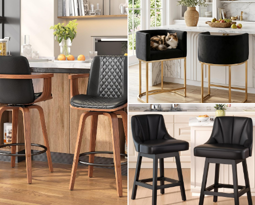 Must have bar stools for the spice of your life. cover photo collage