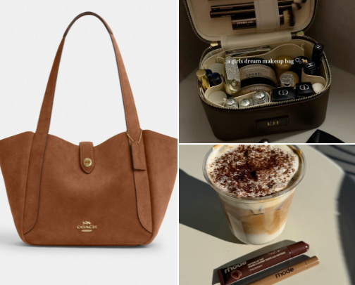 "Clean girl" Holiday Gift Guide cover photo collage
