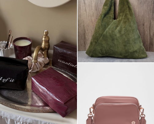 chic cosmetic bags for everyday use cover photo collage