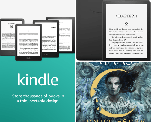 Bookish cover photo collage