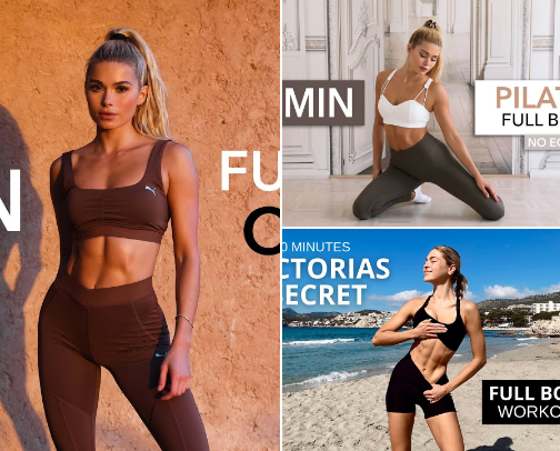 🏋At-home workouts that helped me lose the extra weight! cover photo collage