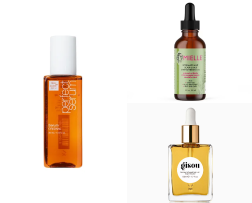 Hair care cover photo collage