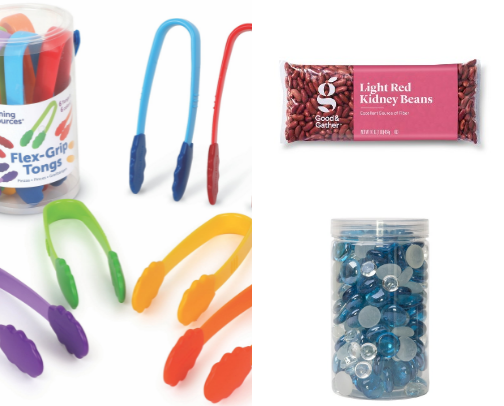 Sensory Bins for Toddlers cover photo collage