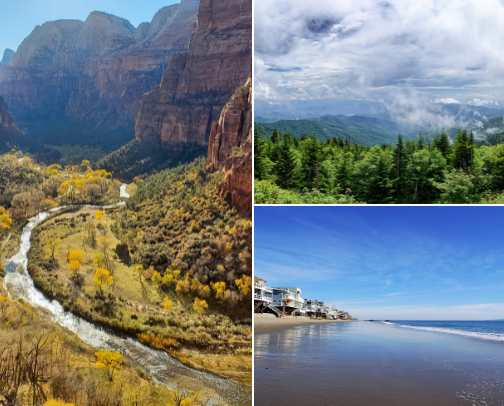 Explore & Indulge cover photo collage