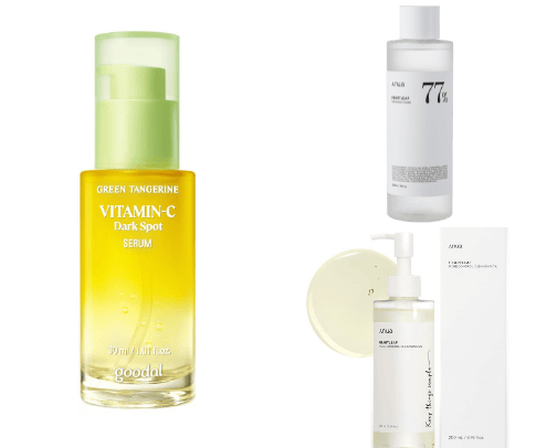 Korean Skincare cover photo collage