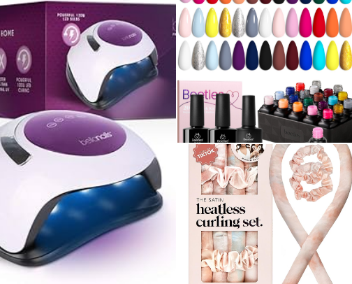 At Home Glow Ups cover photo collage