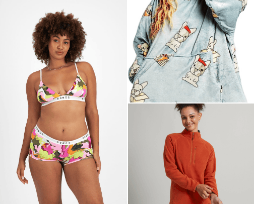 Clothing cover photo collage