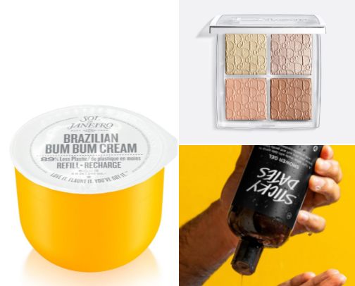 My favorite beauty recs cover photo collage