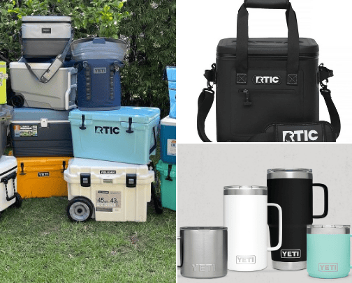 Outdoor accessories cover photo collage