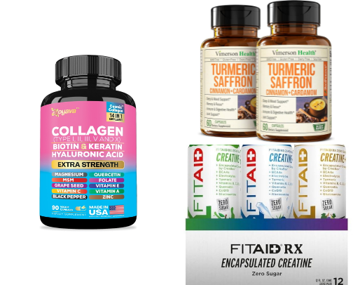 Supplements this wellness junkie approves cover photo collage