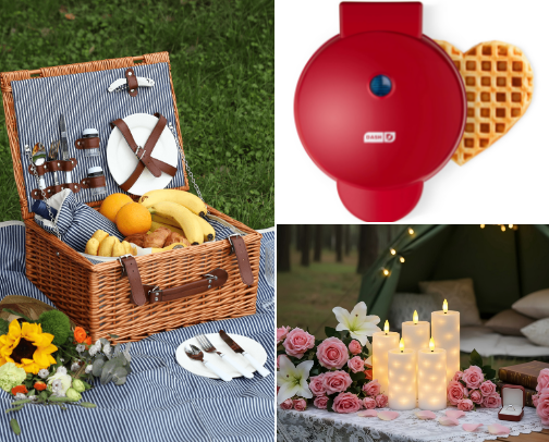 Date Night Essentials for the Perfect Cozy Night In cover photo collage