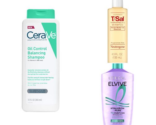 Oily hair essentials✨ cover photo collage