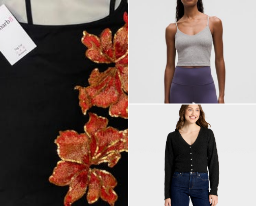 Cloths collection cover photo collage