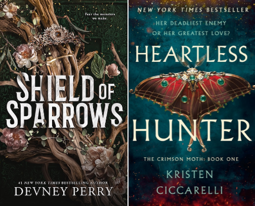 The Best Romantasy Books cover photo collage