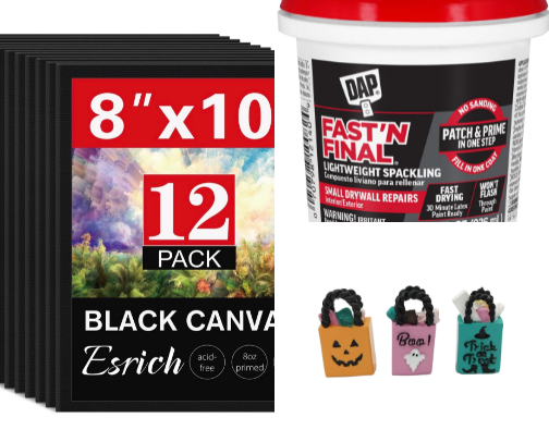 Ghost Spackle Art cover photo collage