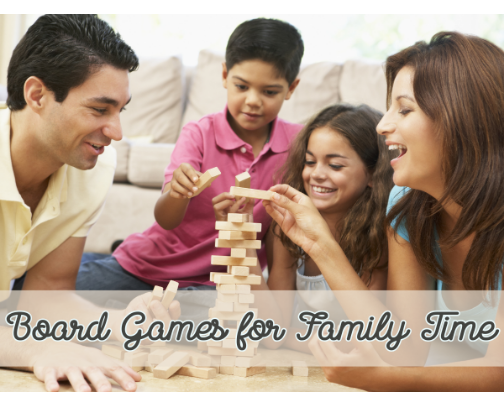 Board Games for Family Time cover photo collage