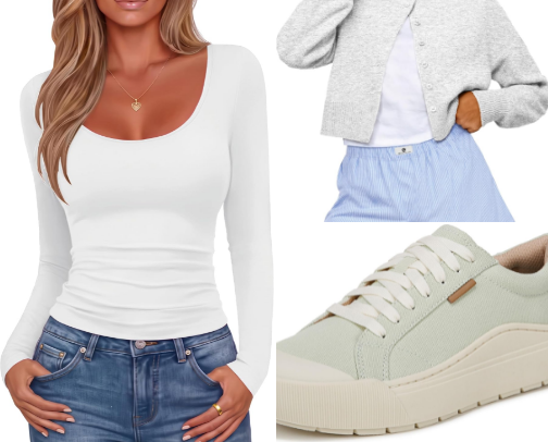 Amazon's T.R.E.N.D.I.N.G. Women's Clothes cover photo collage