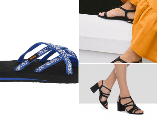 Shoes for ladies cover photo collage