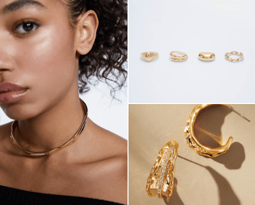 Jewelry cover photo collage