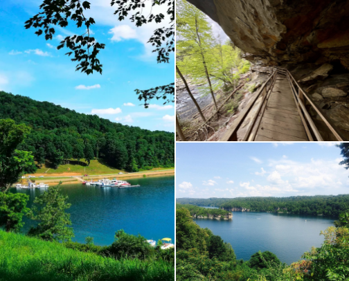 “Wild & Wonderful West Virginia Adventures” cover photo collage