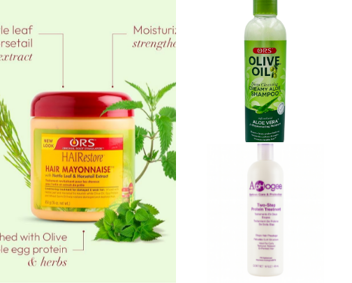 Must have hair essential to repair damaged textured hair cover photo collage
