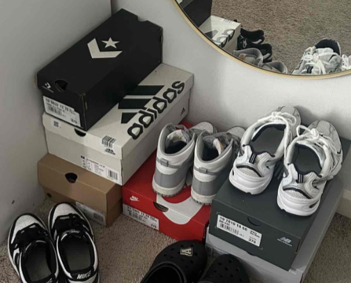 My sneaker collection 👟 cover photo collage