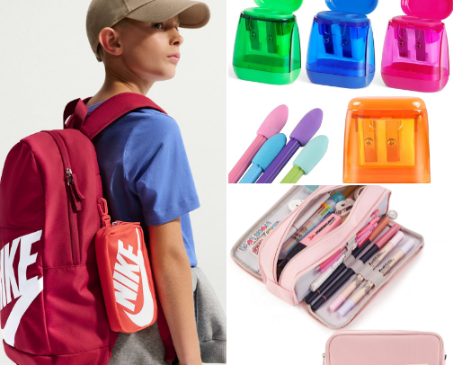 Back to school essentials cover photo collage