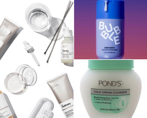 Skin Care cover photo collage