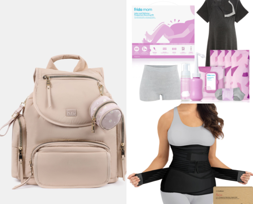 Pack my hospital bag cover photo collage