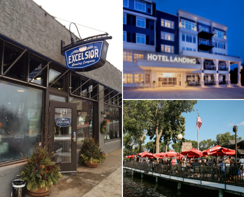 Best places to visit on and around Lake Minnetonka, Minnesota cover photo collage