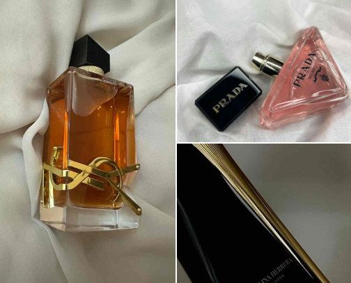 perfumes 🌸 cover photo collage