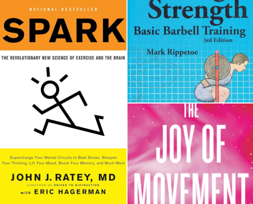 Books That Made Me Actually Enjoy Working Out After Years of Dreading It cover photo collage