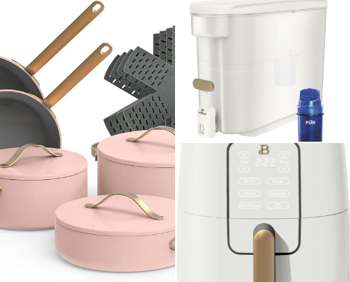 Kitchen and Cooking appliances cover photo collage