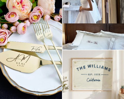 Wedding Day Essentials: Decor, Gifts & Ideas ✨ cover photo collage