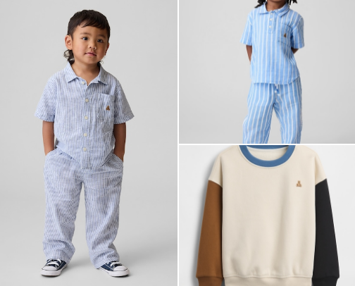 Toddler clothing 👧🧒 cover photo collage