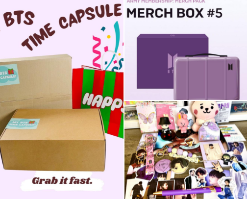 BTS →  Limited Edition / Special Collections cover photo collage