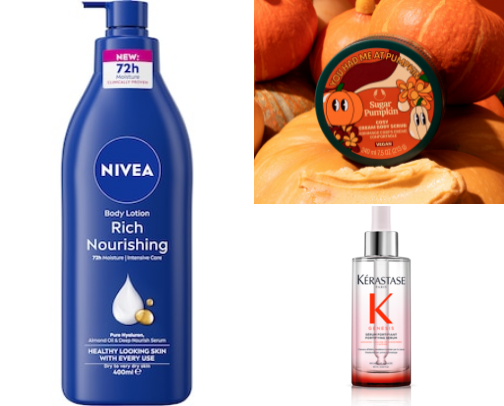 What you'll find in my shower: Ultimate Hair & Body Care cover photo collage