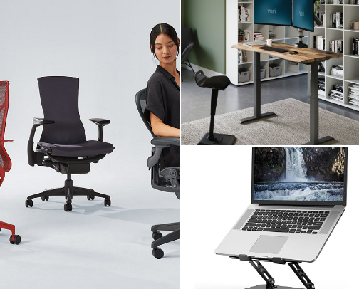Home Office Setup for Maximum Productivity (Work Smarter & Stay Comfortable) cover photo collage
