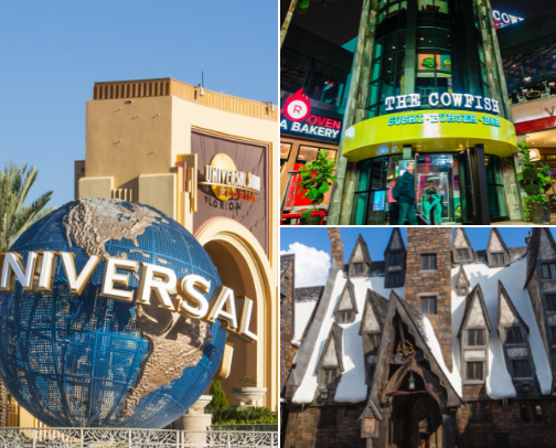 Universal orlando park guide ✨ cover photo collage